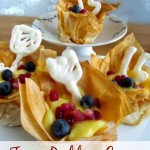 Fancy Pudding Cups for New Years Eve