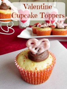 Valentines Cupcake Toppers