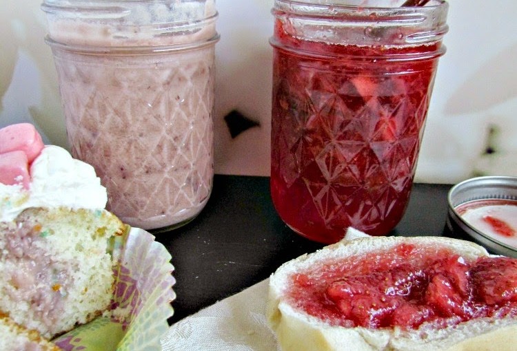Strawberry Jam and Strawberry Curd