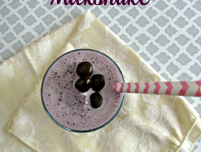 Whip up this Dove Blueberry Milkshake in no time