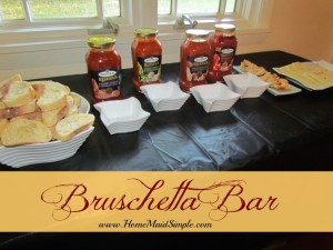 How to throw a Bruschetta Bar