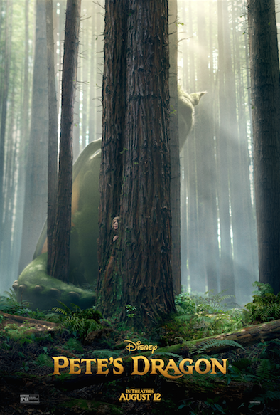 Pete's Dragon coming to theaters August 12th