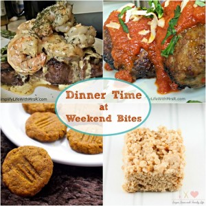 Dinner Time features at Weekend Bites