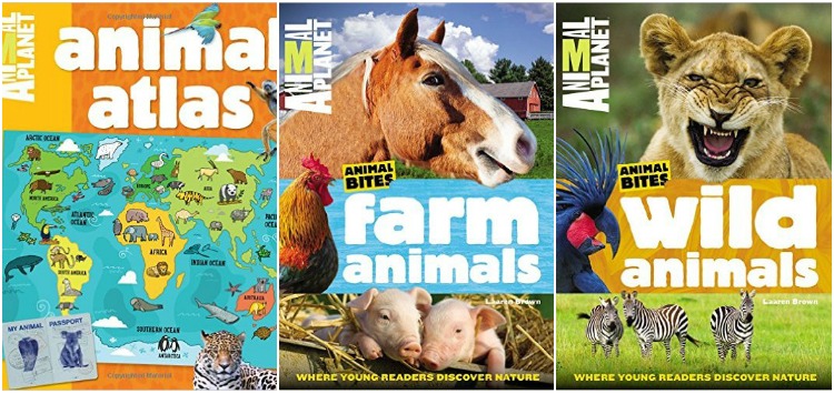 Check out the Animal Planet Collection of books. ad