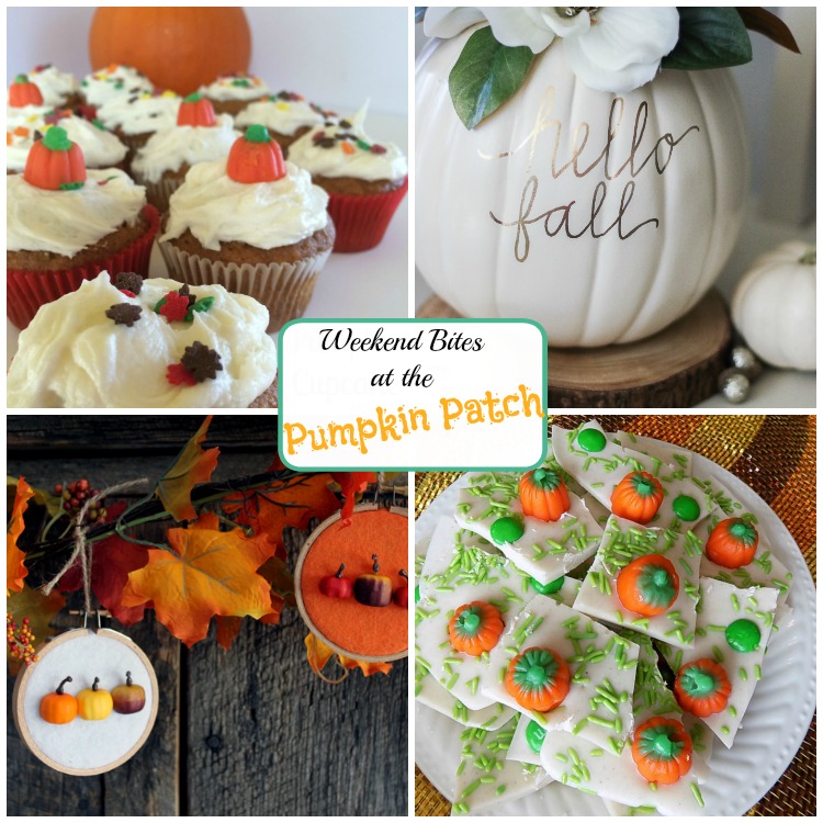 Weekend Bites party at the Pumpkin Patch! Come share your links with us