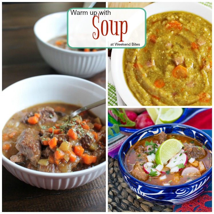 Warm up with these Soup recipe from Weekend bites