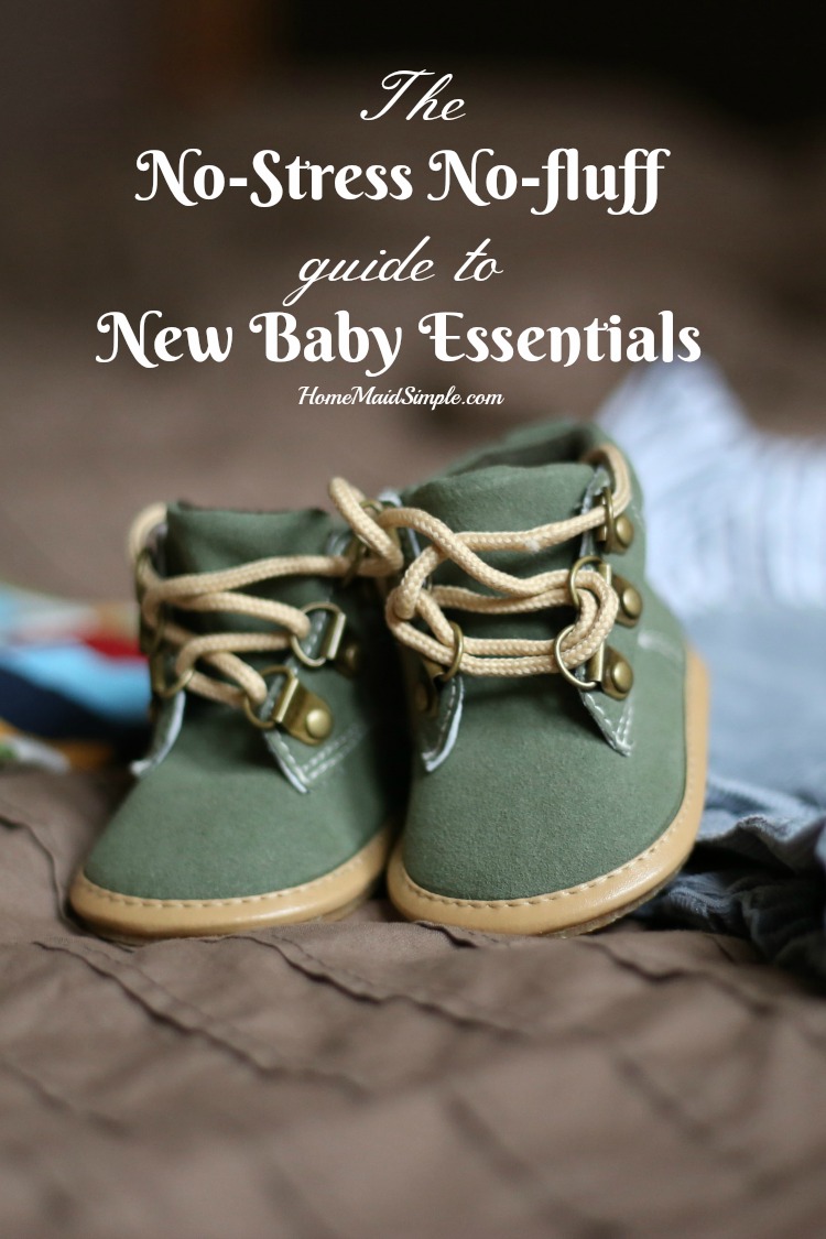 The No-Stress No-Fluff Guide to New Baby Essentials.