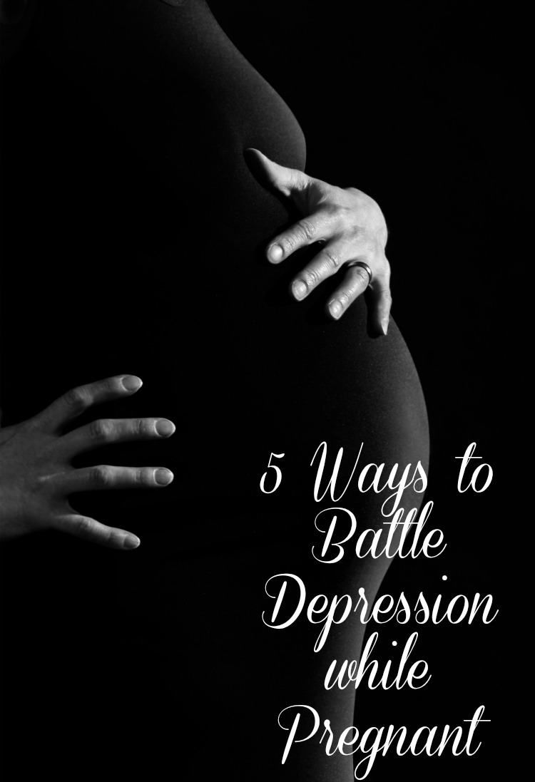 5 ways to battle Depression while pregnant. You are not alone!