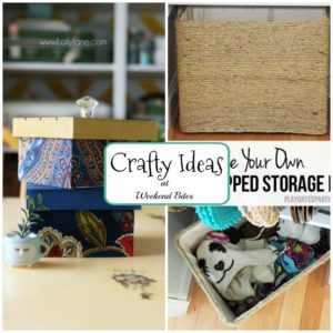 Check out these crafty ideas at Weekend Bites! Then share your posts with us.