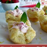 Strawberry Blossom Puffs Bring in Spring
