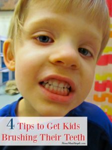 4 Tips to Get Kids Brushing their Teeth