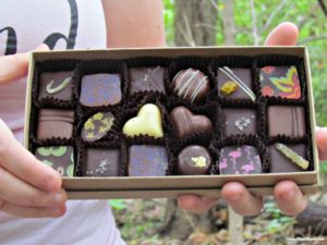 Black Dinah Chocolates infuse local ingredients sourced from the land for a delicious confection. ad