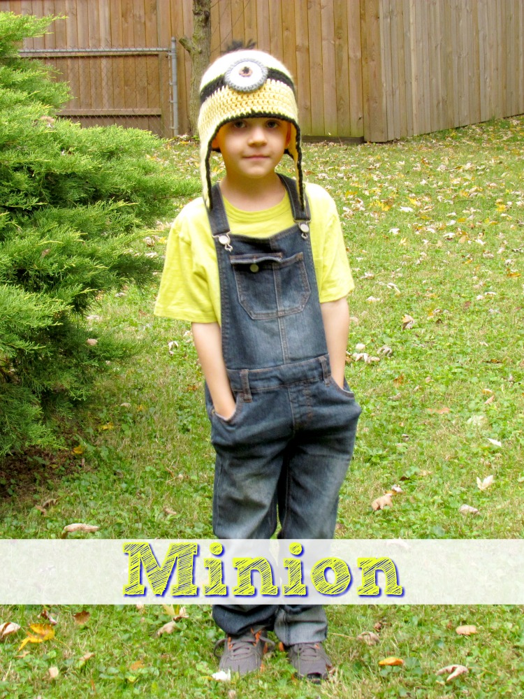 Become a Minion for Halloween. Despicable Me 2 family costume. 