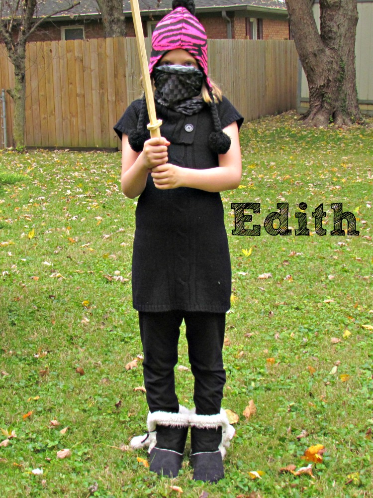 DIY Despicable Me 2 costume Edith. 