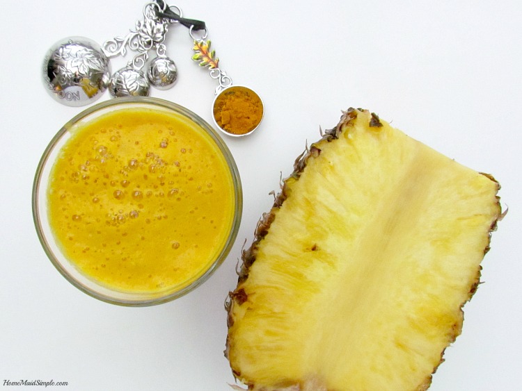 Health benefits of a Pineapple Turmeric Cleanser. ad