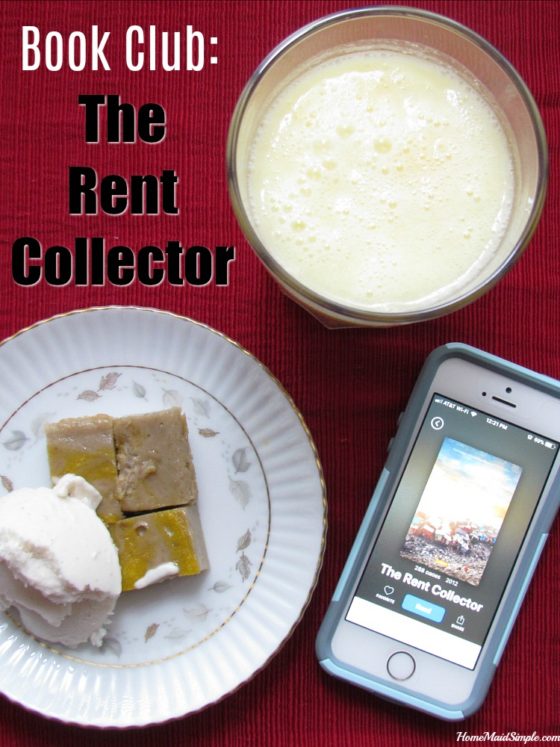 Book Club The Rent Collector by Camron Wright + Banana Slice Bar