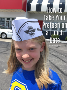 It's important to get one on one time with our preteens - this is how to make it happen over a lunch date ad
