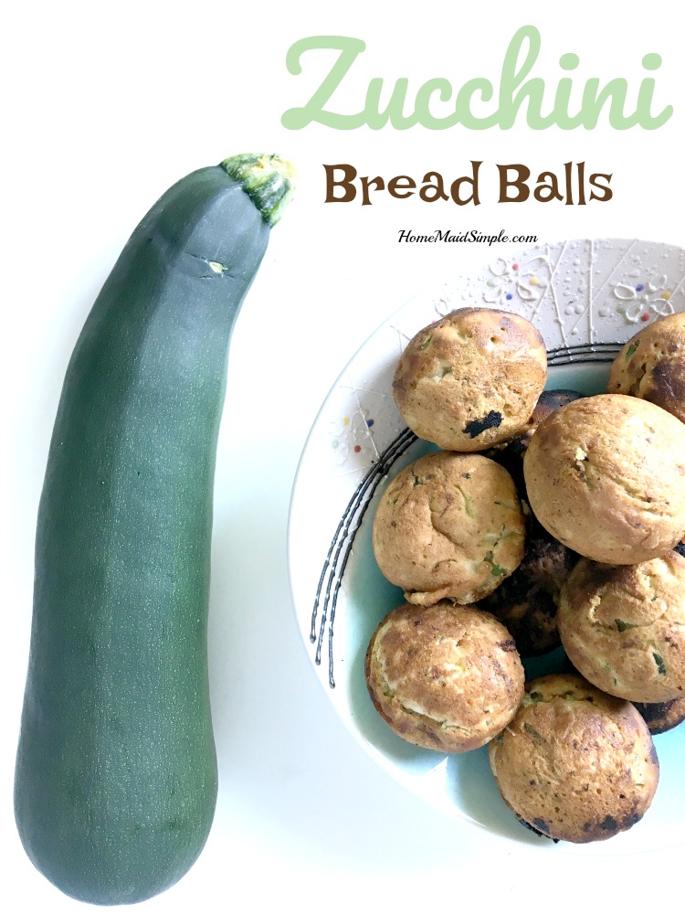 Zucchini Bread Balls are delicious bite sized portions of your favorite sweet bread.