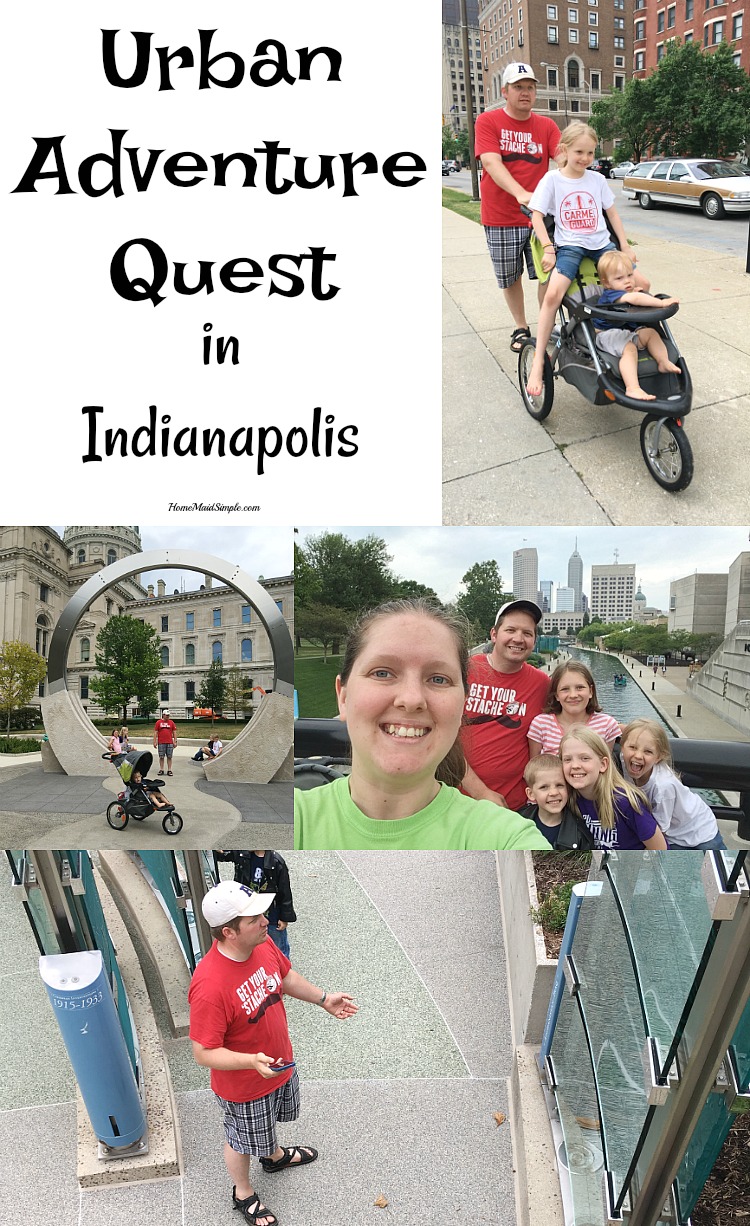 Gather your family and friends for an urban adventure quest in Indianapolis.