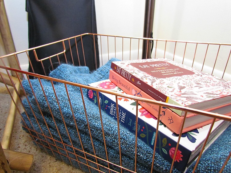 Every sitting area needs 3 things - good light, a good book, and a cozy blanket.