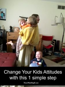 In 1 step you can change your kids attitudes toward each other, and have a more enjoyable home.