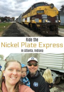 Take a ride on the Nickel Plate Express in Atlanta, Indiana. ad