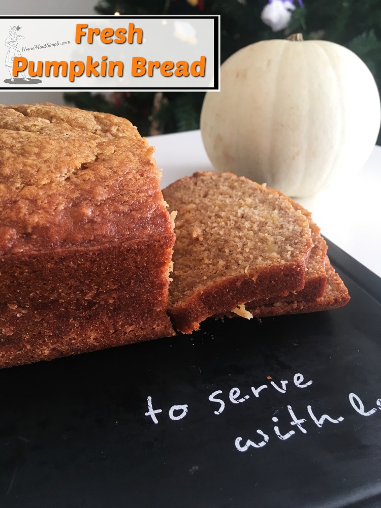 This recipe for Fresh Pumpkin Bread is everything your pumpkin loving self has wanted.