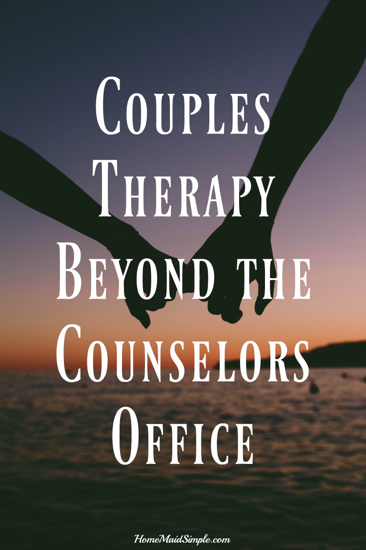 Couples Therapy beyond the counselors office.