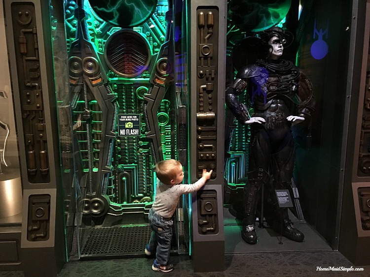 It's Borg time! Check out the Borg's in the Star Trek exhibit at The Children's Museum of Indianapolis