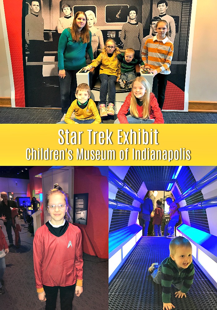 Check out the Star Trek exhibit at the Children's Museum of Indianapolis!