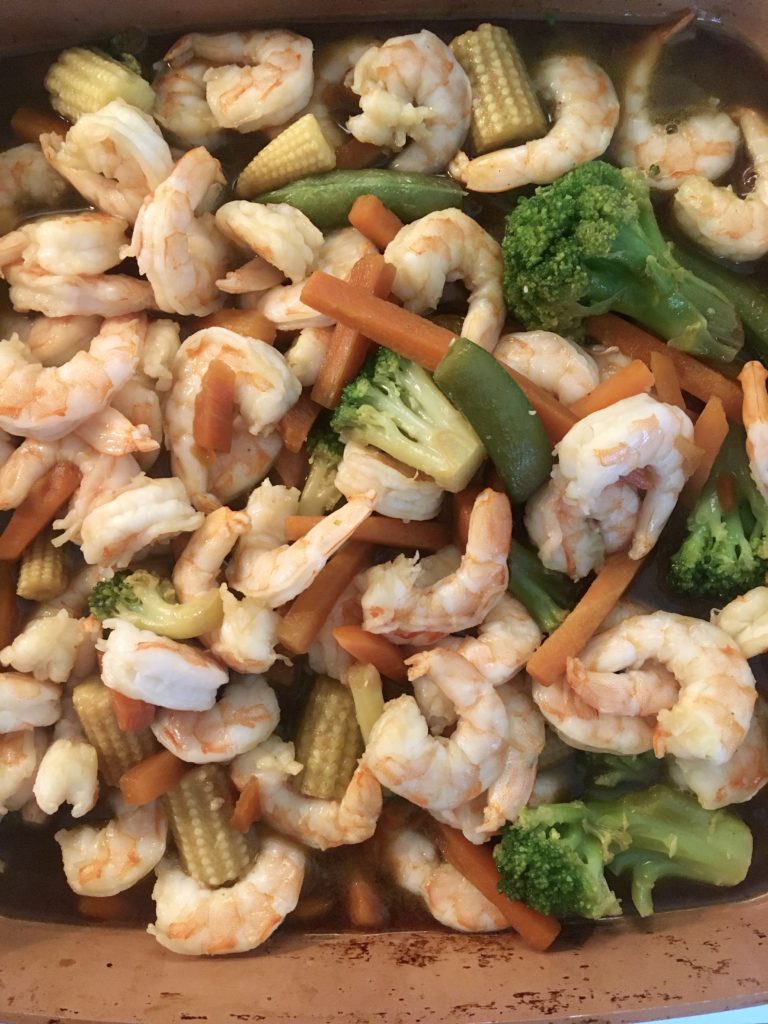 Teriyaki Shrimp Stir Fry