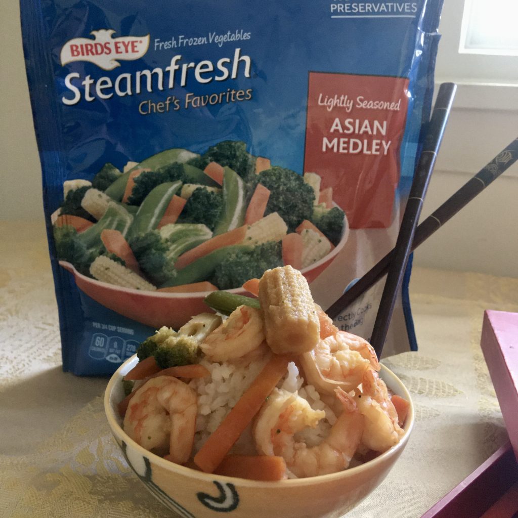 Teriyaki Shrimp Stir Fry cooks up in under 30 minutes